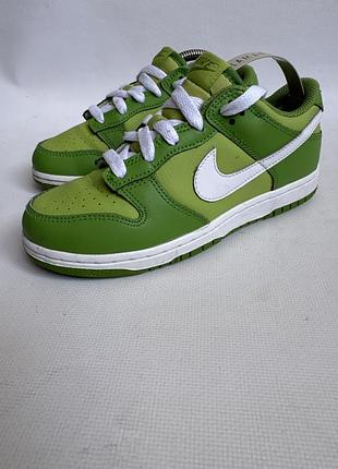 Шкіряні кросівки nike dunk 2