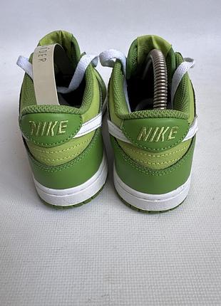 Шкіряні кросівки nike dunk 4