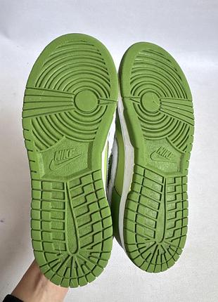 Шкіряні кросівки nike dunk 5