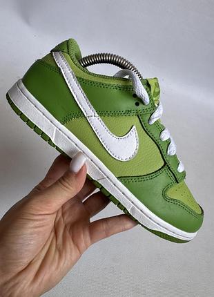 Шкіряні кросівки nike dunk 6