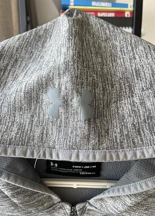 Спортивна кофта under armour оригінал для дівчинки утеплена підліткова спортивна кофта на змійці для дівчинки утеплена зіпка для дівчинки under armour 3