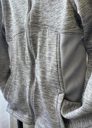 Спортивна кофта under armour оригінал для дівчинки утеплена підліткова спортивна кофта на змійці для дівчинки утеплена зіпка для дівчинки under armour 4