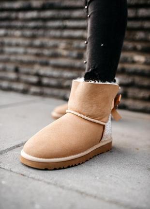 Ugg mini bailey bow ii угги6 фото