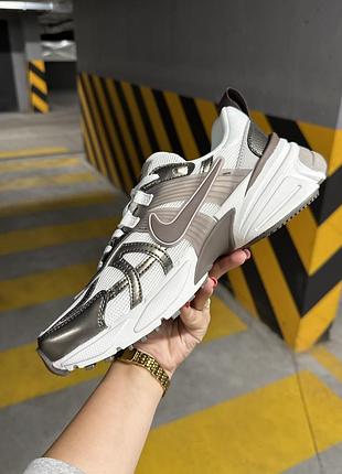 Кроссовки nike v2k run mink brown 7