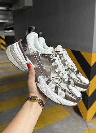 Кроссовки nike v2k run mink brown 2