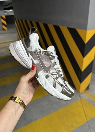Кроссовки nike v2k run mink brown 4