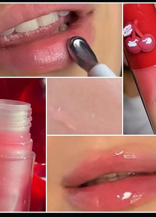Glambee cherry milk shake oil масло для губ