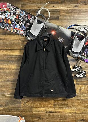 Куртка dickies eisenhower, розмір xl, чоловіча, чорна, з утеплювачем
