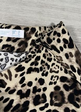 Мини юбка в леопардовый принт primark 2