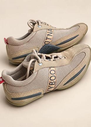 Кроссовки женские navyboot, бежевые, натуральная замша и текстиль