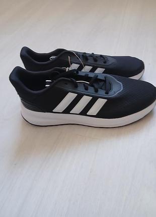 Кросівки чоловічі чорні adidas сітка