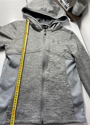 Спортивна кофта under armour оригінал для дівчинки утеплена підліткова спортивна кофта на змійці для дівчинки утеплена зіпка для дівчинки under armour 8