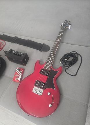 Ibanez gio gax30 tcr в отличном состоянии. nux mighty air, digitech drop, rocksmith кабель, fender кабель, чехол rockbag, ремень и медиаторы.