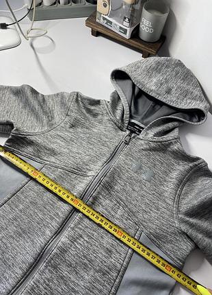 Спортивна кофта under armour оригінал для дівчинки утеплена підліткова спортивна кофта на змійці для дівчинки утеплена зіпка для дівчинки under armour 9