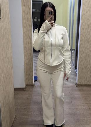 Костюм новий костюм з штанами теплий zara