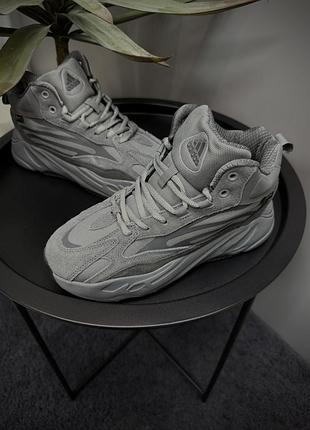 Ботинки, adidas,  36,37,38,39 размер, кожа, мех , новинка, вьетнам, зимние, зима