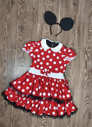 Костюм минные маус 6-10 лет disney