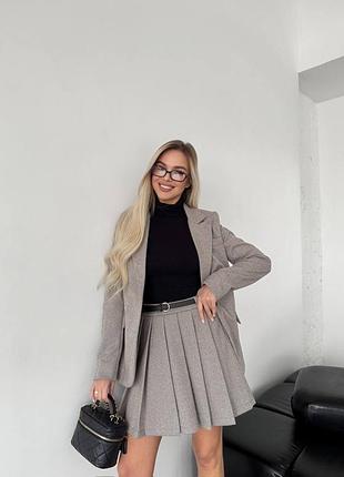 Кашемировый женский костюм, 2 цвета