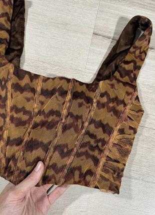 Топ корсет zara 3
