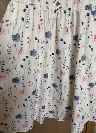 🥰 міді сукня в квітковий принт shein 2xl 4
