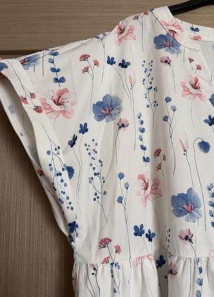 🥰 міді сукня в квітковий принт shein 2xl 6