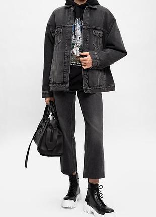 Оригинальные кожаные ботинки balenciaga strike boots