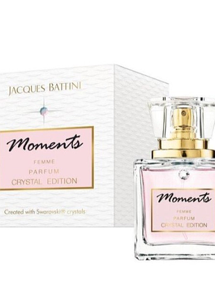 Парфуми jacques battini moments femme crystal edition