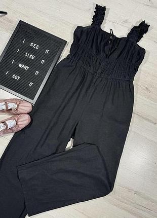 Льняной комбинезон h&amp;m