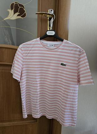 Lacoste loose fit футболка