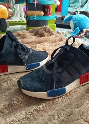 Сині текстильні кросівки адідас 36 кроссовки адидас adidas