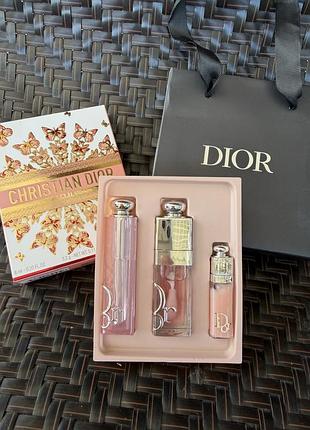 Набір dior addict для губ