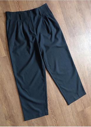 Брюки широкі баггі massimo dutti