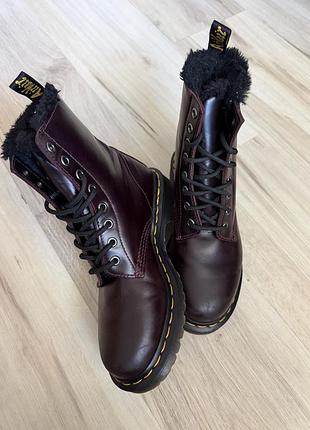 Черевики dr martens шкіра