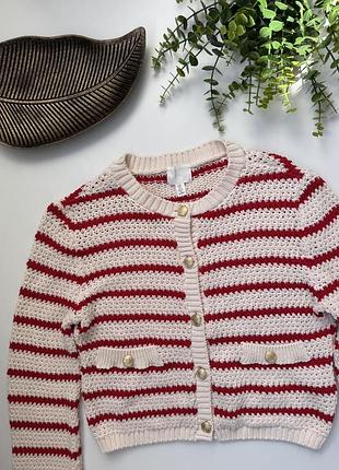 Кардиган в стилі олд-мані h&m
