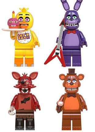 Игрушка фигурки фнаф (1 сезон) для конструктора герои из five nights at freddy для детей (l_16581)