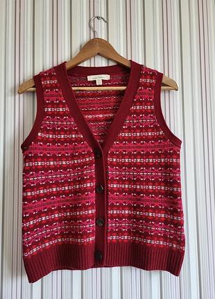 Жилетка percella cove fair isle 8 размер.