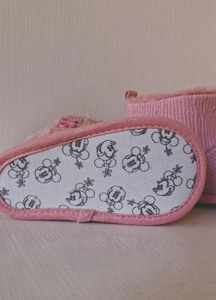 Угги / пинетки disney (matalan) с минни маус 3