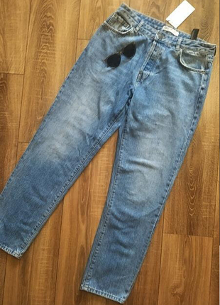 Zara джинсы на пуговицах/новые 2