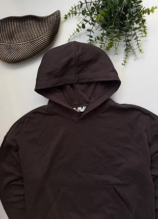 Худі в коричневому кольорі h&m