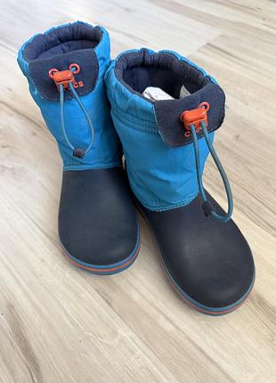 Чоботи crocs для хлопчика