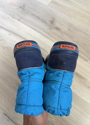 Чоботи crocs для хлопчика 3