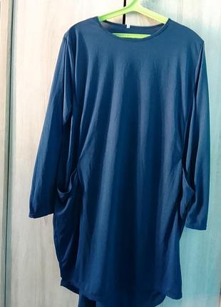 Новая женская трикотажная туника 5xl