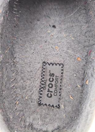 Шлепанцы crocs теплые,размер 37 6