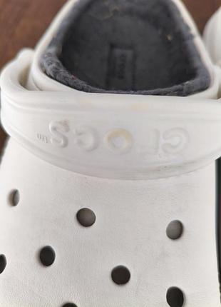 Шлепанцы crocs теплые,размер 37 3