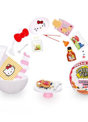 Ігровий набір miniverse серії sanrio s1 – створи смаколики в стилі хеллоу кітті
