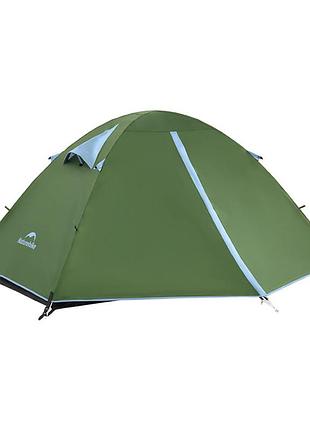 Намет двомісний naturehike bleik series tent cnk2550ws038, зелений