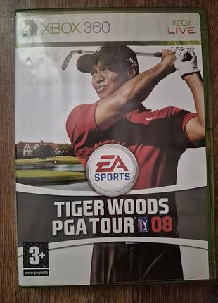 🔥🔥🔥ігровий диск xbox 360 tiger woods pga tour 08🔥🔥🔥