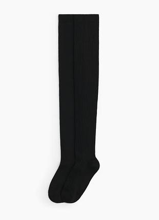 Носки/гольфы хлопковые до колена h&m