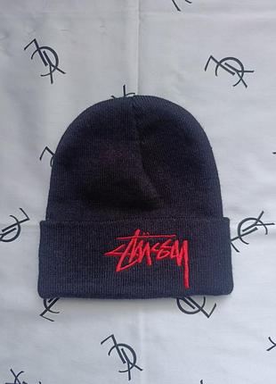 Шапка stüssy big stock cuff beanie
