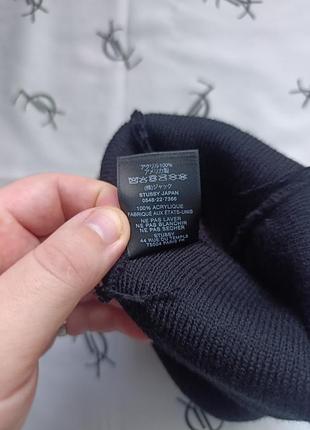 Шапка stüssy big stock cuff beanie 6
